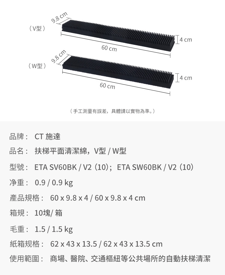 CT施達 T-衛士扶梯平面清潔套裝 - Cleanic Cleaning Equipment